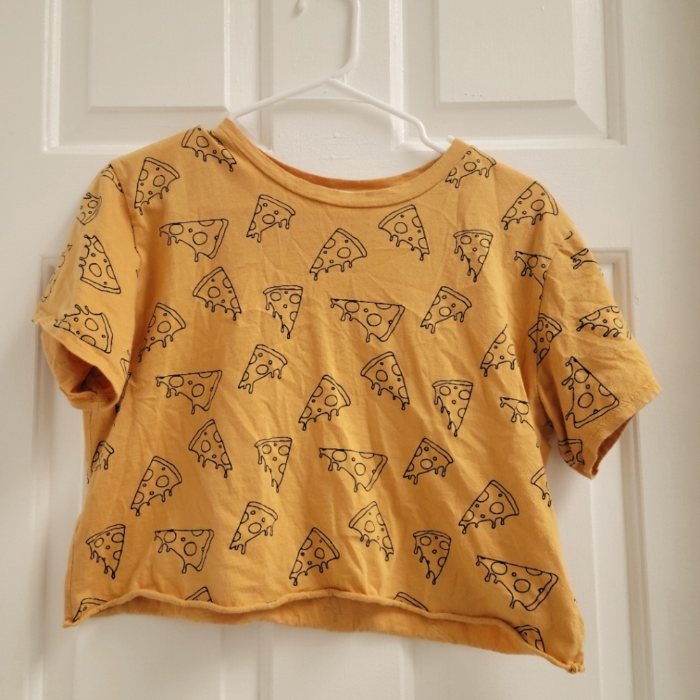 Pizza Crop Top